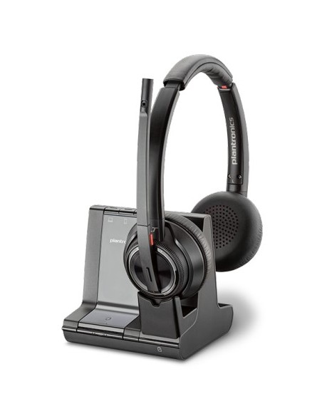 POLY W8220-M, MSFT Auricolare Wireless A Padiglione Ufficio Bluetooth Nero