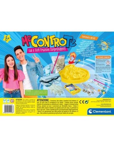 Clementoni ME CONTRO TE - ERUZIONI SORPRENDENTI
