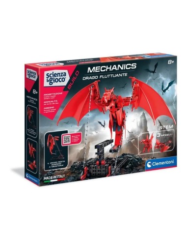 Clementoni Science & Jeu construction DRAGO FLUTTUANTE