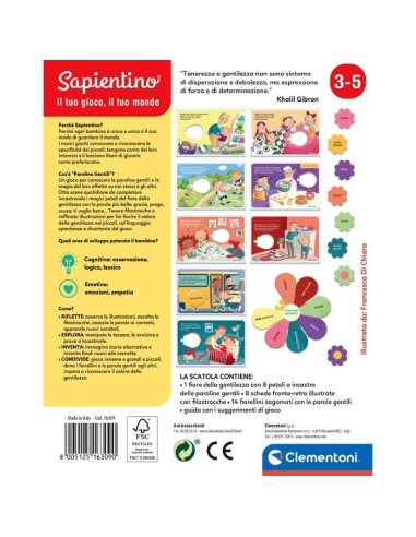 Clementoni Paroline Magiche Gioco da tavolo Educativo