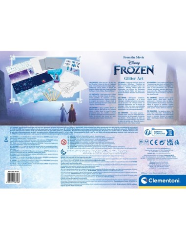 Clementoni Frozen Glitter Art