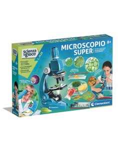 Clementoni Science & Jeu laboratoire - Scienza & Gioco Lab - Microscopio Super 2