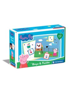 Clementoni Peppa Pig - Bingo Puzzle Cartoni