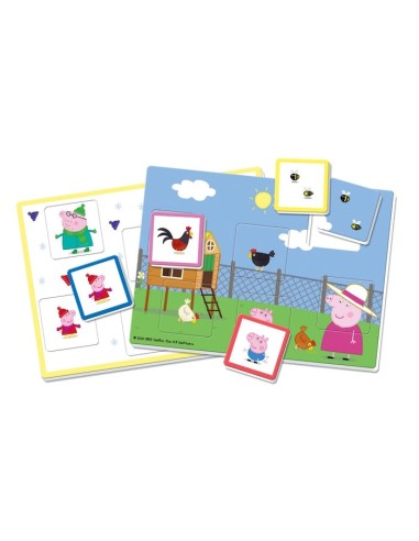 Clementoni Peppa Pig - Bingo Puzzle Cartoni