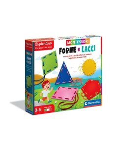 Clementoni MONTESSORI - FORME E LACCI