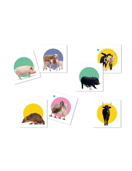 Clementoni Memo games - Farm animals