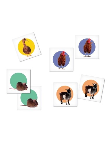 Clementoni Memo games - Farm animals