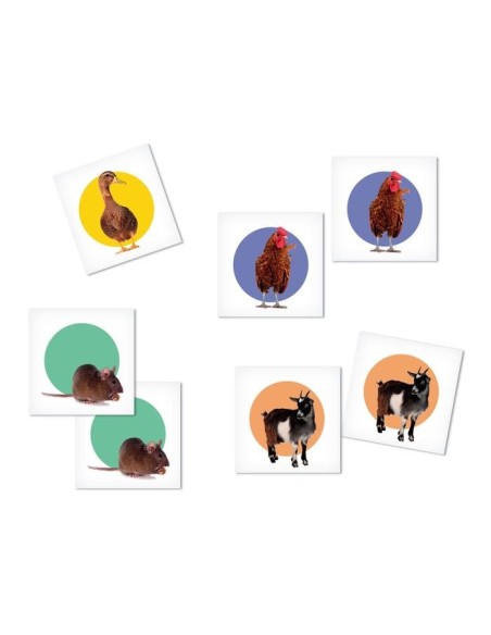 Clementoni Memo games - Farm animals