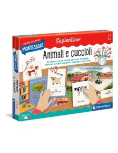 Clementoni Montessori - Gli animali e i loro cuccioli