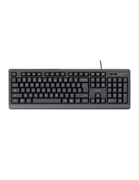 Trust Primo tastiera USB QWERTY Russo Nero