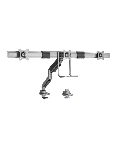 Equip 650162 supporto da tavolo per Tv a schermo piatto 68,6 cm (27") Nero Scrivania