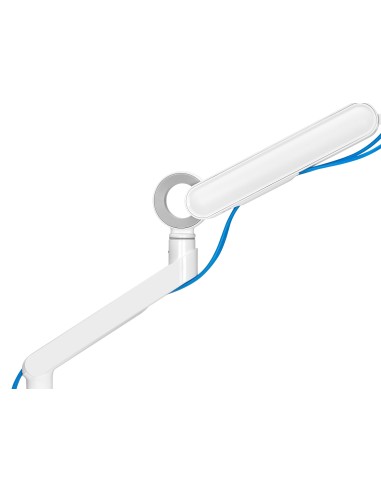 Equip 650185 supporto da tavolo per Tv a schermo piatto 88,9 cm (35") Bianco Scrivania