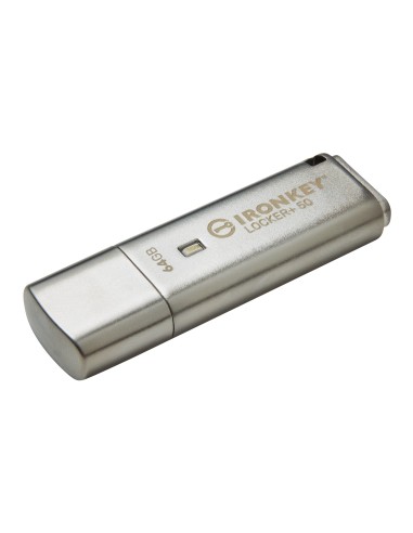 Kingston Technology IronKey 64GB IKLP50 AES USB, w 256bit Encryption