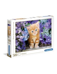 Clementoni Ginger cat Puzzle 500 pz Animali