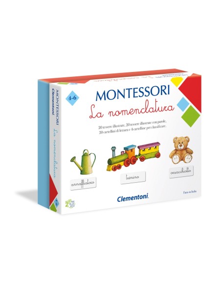 Clementoni Montessori La nomenclatura