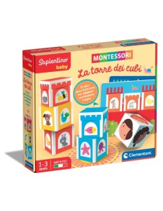 Clementoni Sapientino Montessori La Torre dei Cubi