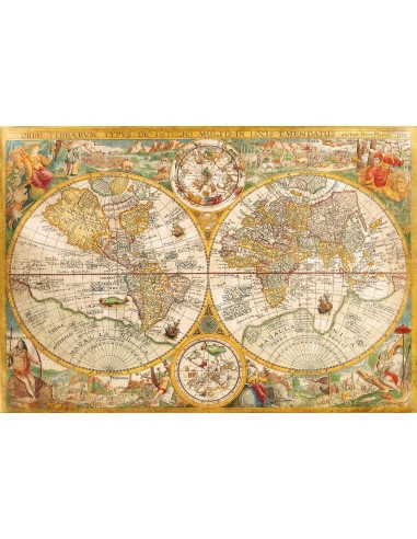 Clementoni Ancient Map Puzzle 2000 pz Mappe