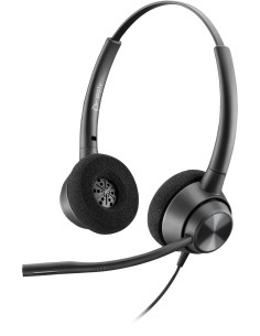 POLY Cuffie biaurali EncorePro 320 con Quick Disconnect TAA
