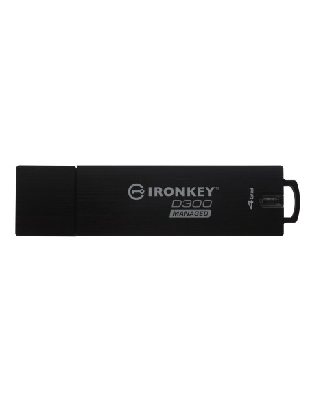 Kingston Technology IronKey D300 unità flash USB 4 GB USB tipo A 3.2 Gen 1 (3.1 Gen 1) Nero