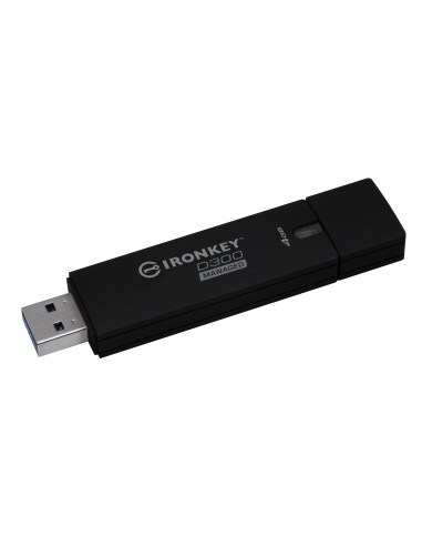 Kingston Technology IronKey D300 unità flash USB 4 GB USB tipo A 3.2 Gen 1 (3.1 Gen 1) Nero