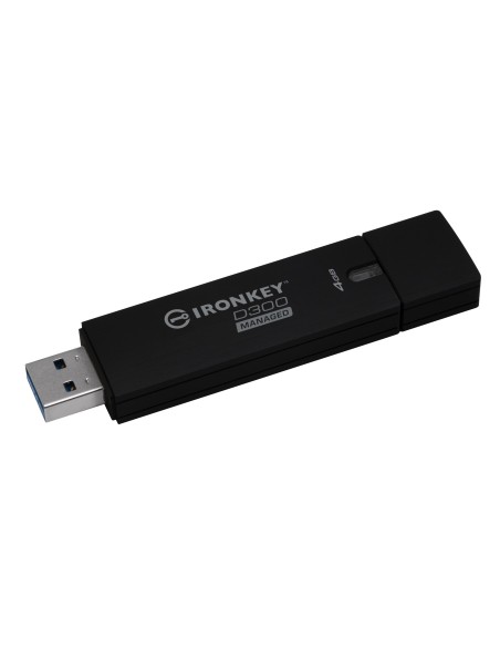 Kingston Technology IronKey D300 unità flash USB 4 GB USB tipo A 3.2 Gen 1 (3.1 Gen 1) Nero