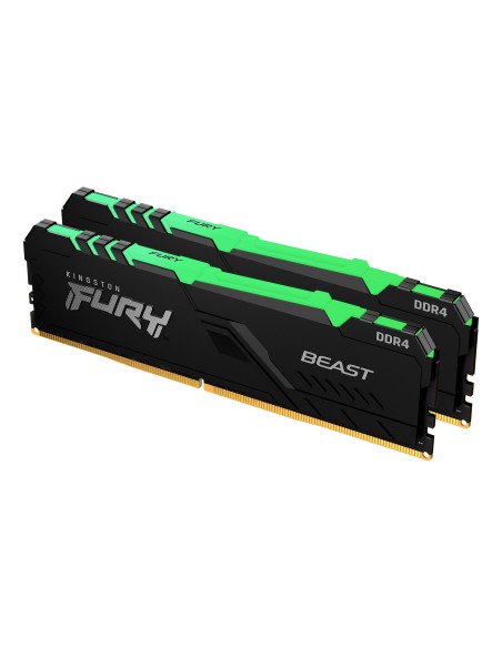 Kingston Technology FURY Beast RGB memoria 32 GB 2 x 16 GB DDR4 3200 MHz