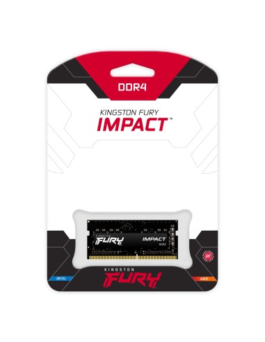 Kingston Technology FURY 8GB 3200MT s DDR4 CL20 SODIMM Impact