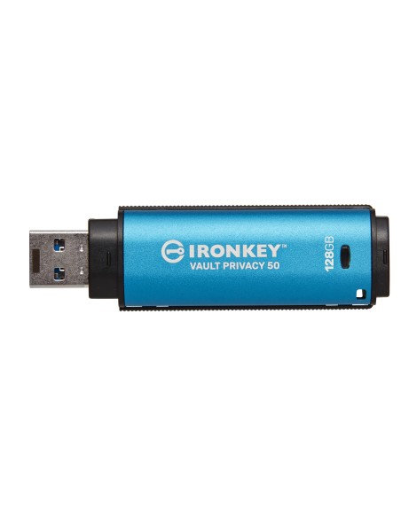 Kingston Technology IronKey 128 GB Vault Privacy 50 crittografia AES-256, FIPS 197