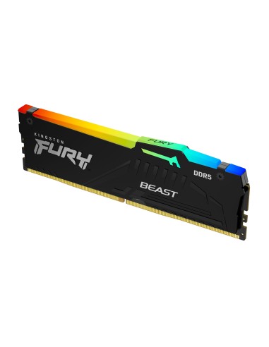 Kingston Technology FURY 64 GB 5600 MT s DDR5 CL40 DIMM (Kit da 4 moduli) Beast RGB XMP