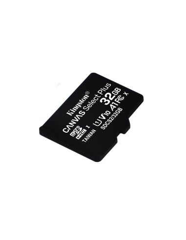 Kingston Technology Scheda micSDHC Canvas Select Plus 100R A1 C10 da 32GB + adattatore