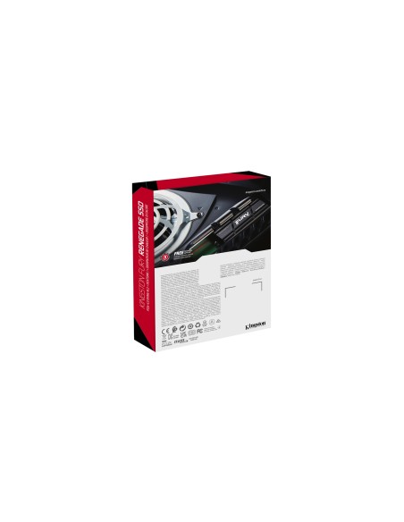 Kingston Technology 500G RENEGADE PCIe 4.0 NVMe SSD W  Dissipatore di calore