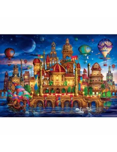 Clementoni High Quality Collection Downtown Puzzle 6000 pz Arte 2
