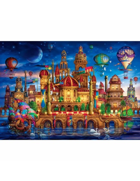 Clementoni High Quality Collection Downtown Puzzle 6000 pz Arte