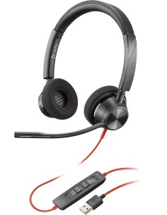 POLY Cuffie Blackwire 3320 USB-A