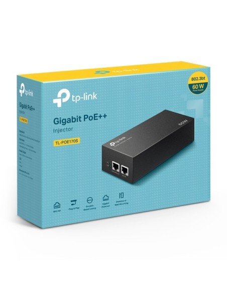 TP-Link TL-POE170S adattatore PoE e iniettore Gigabit Ethernet