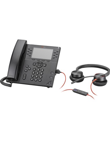 POLY Cuffie Blackwire 8225 Microsoft Teams con connettore USB-A, certificata per Microsoft Teams