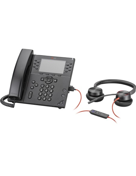 POLY Cuffie Blackwire 8225 Microsoft Teams con connettore USB-A, certificata per Microsoft Teams