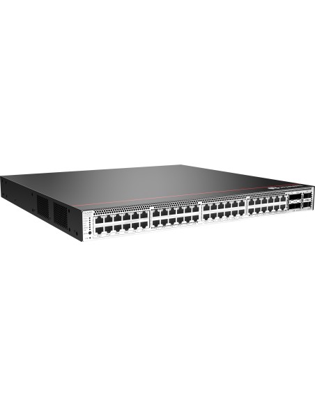 Huawei S5732-H48UM2CC Gestito L2 L4 10G Ethernet (100 1000 10000) Supporto Power over Ethernet (PoE) 1U Nero, Argento