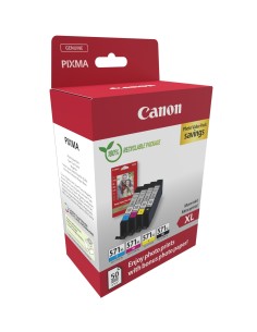 Canon 0332C006 cartuccia d'inchiostro 4 pz Originale Resa elevata (XL) Nero, Ciano, Magenta, Giallo 2
