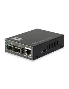 LevelOne GVT-2011 convertitore multimediale di rete 1000 Mbit s Grigio