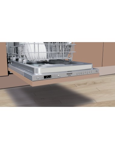 Hotpoint HSIC 3M27 C S lavastoviglie A scomparsa totale 10 coperti E