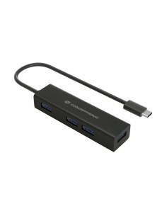 Conceptronic HUBBIES07B hub di interfaccia USB 3.2 Gen 1 (3.1 Gen 1) Type-C 5000 Mbit s Nero