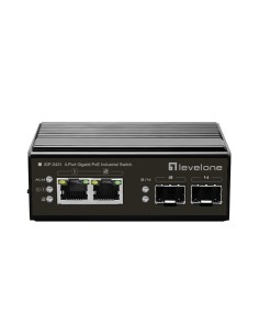 LevelOne IGP-0431 switch di rete Gigabit Ethernet (10 100 1000) Supporto Power over Ethernet (PoE) Nero