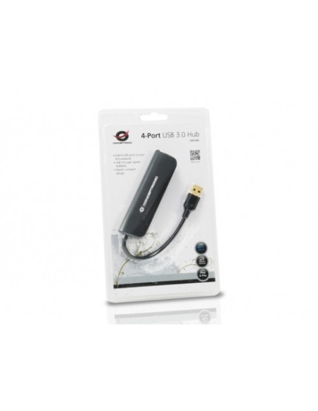 Conceptronic C4PUSB3 USB 3.2 Gen 1 (3.1 Gen 1) Type-A 4800 Mbit s Nero