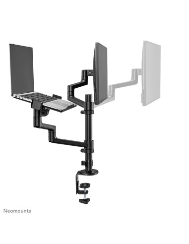 Neomounts supporto da scrivania per monitor e notebook