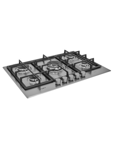 Whirlpool GMR 7522 IXL Acciaio inossidabile Da incasso 73 cm Gas 5 Fornello(i)