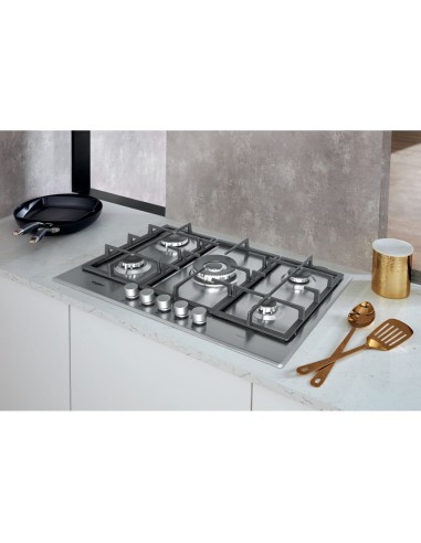 Whirlpool GMR 7522 IXL Acciaio inossidabile Da incasso 73 cm Gas 5 Fornello(i)