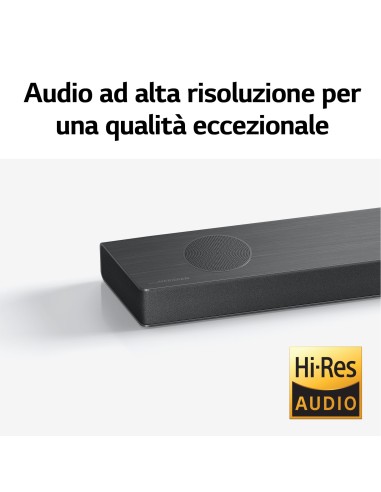 LG Soundbar S95QR 810W 9.1.5 canali, Meridian, Dolby Atmos, NOVITÀ 2022