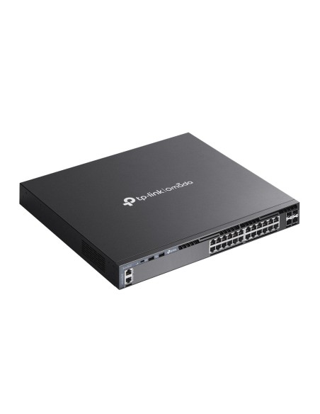 TP-Link Omada SG6428X switch di rete Gestito L3 Gigabit Ethernet (10 100 1000) 1U Nero