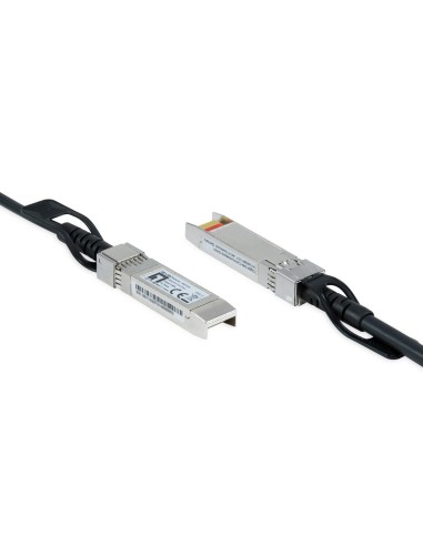 LevelOne DAC-0102 cavo a fibre ottiche 2 m SFP+ Nero
